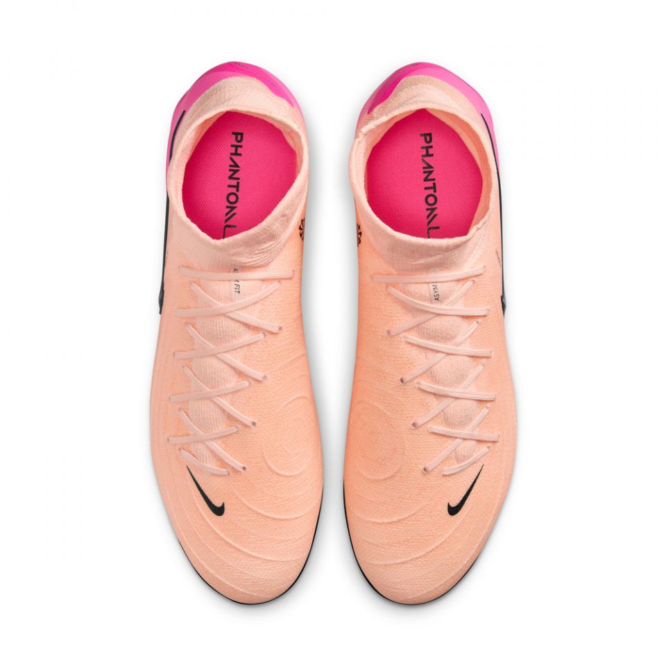 Nike Men\'s Phantom Luna II Pro FG Prism Pack Crimson Tint Pink FJ2575-800 Sz 13 Nike Phantom Luna II Pro FG Soccer Cleats | Prism Pack main image 3
