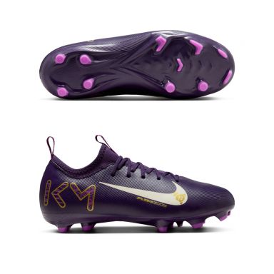 Nike Junior Zoom Mercurial Vapor 16 Academy KM FG Soccer Cleats | Kylian Mbappe PE