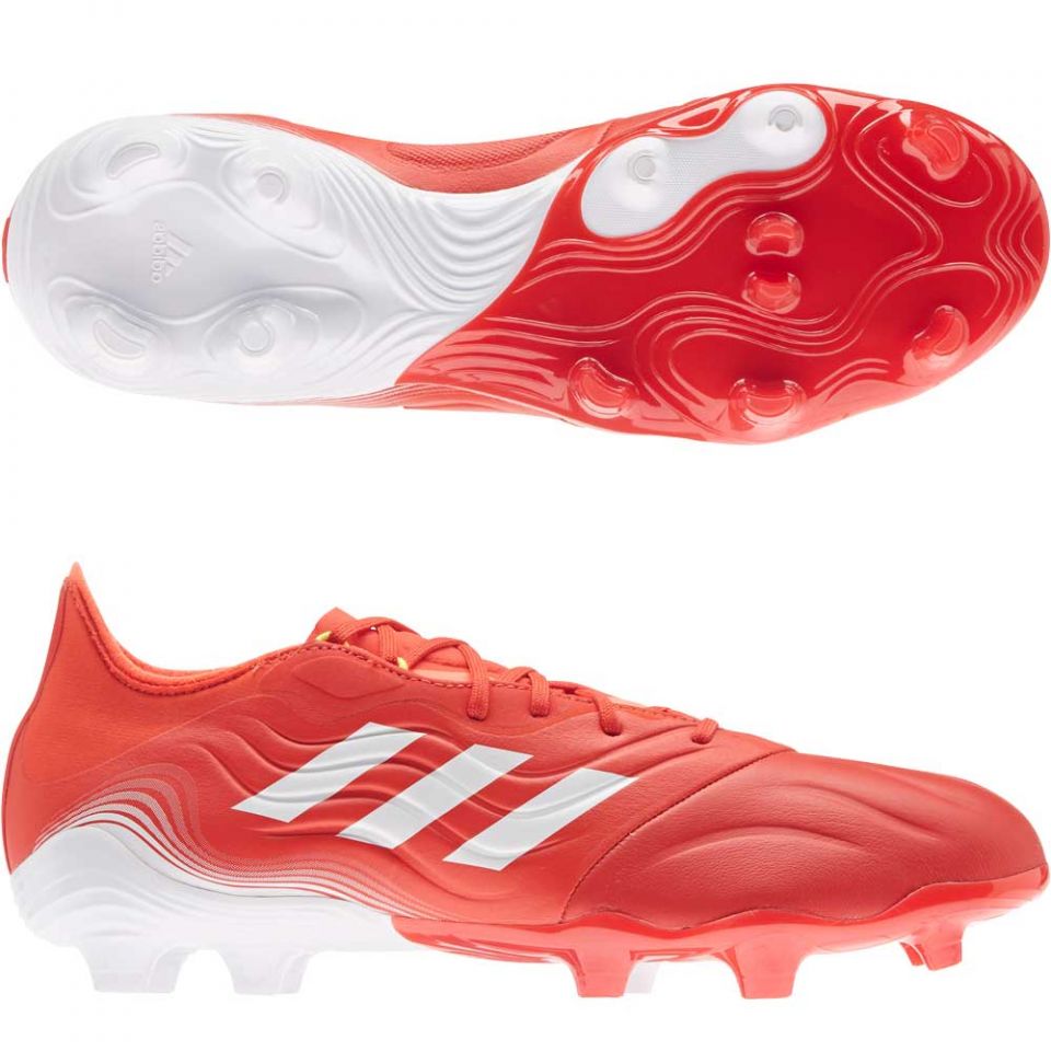adidas Copa Sense.2 FG Cleats-Red/White display picture 1