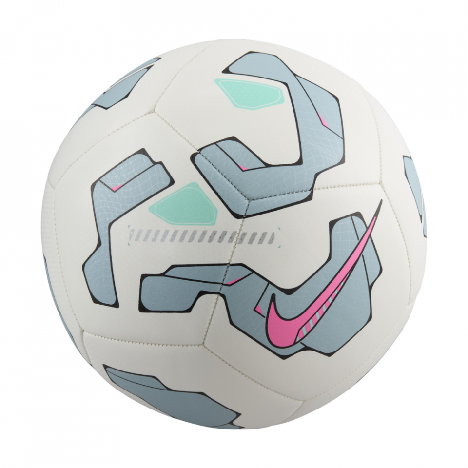 Nike Pitch Soccer Ball- White/ Bright Crimson/ Black