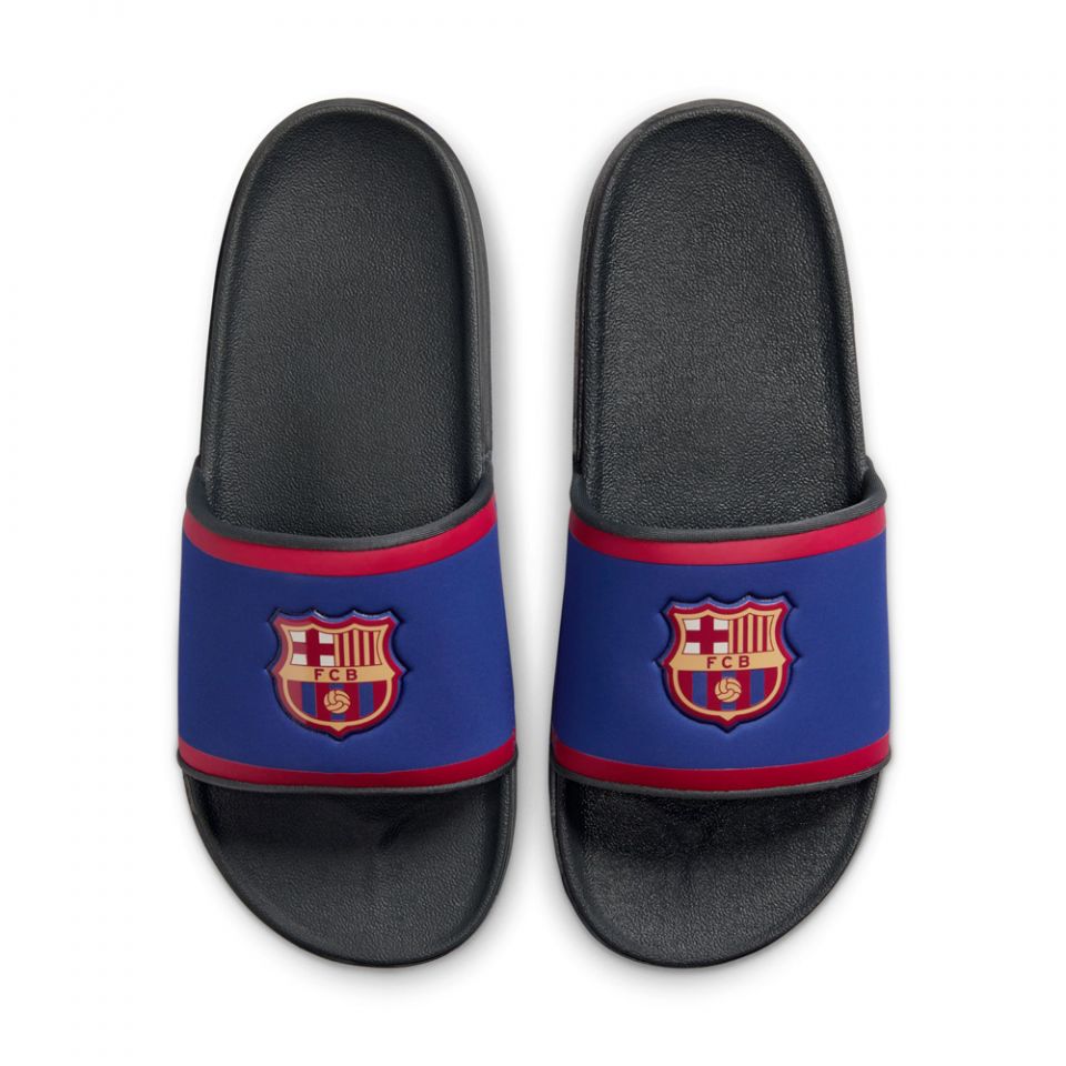 NIKE FC BARCELONA OFFCOURT SLIDES MEN\'S SIZE 13 FZ3185-400 NEW OffCourt Slide  main image 3
