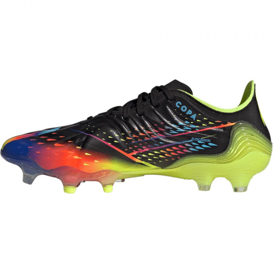 adidas Copa Sense.1 Firm Ground Cleats-Core Black/Bright Cyan/Team