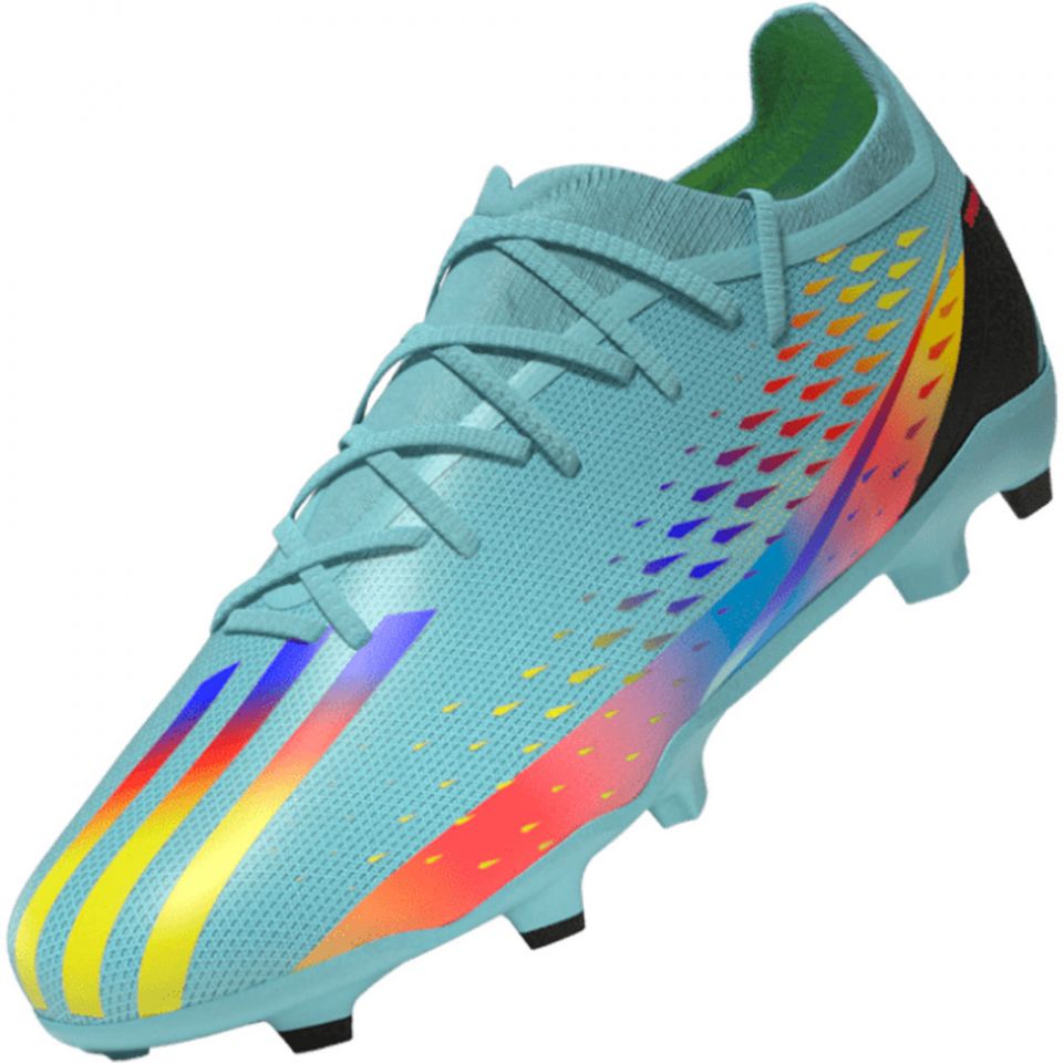 adidas gazelle silver green womens adidas Kids x Speedportal.3 FG Firm Ground Soccer Cleats Pink/Black / 5.5 main image 0