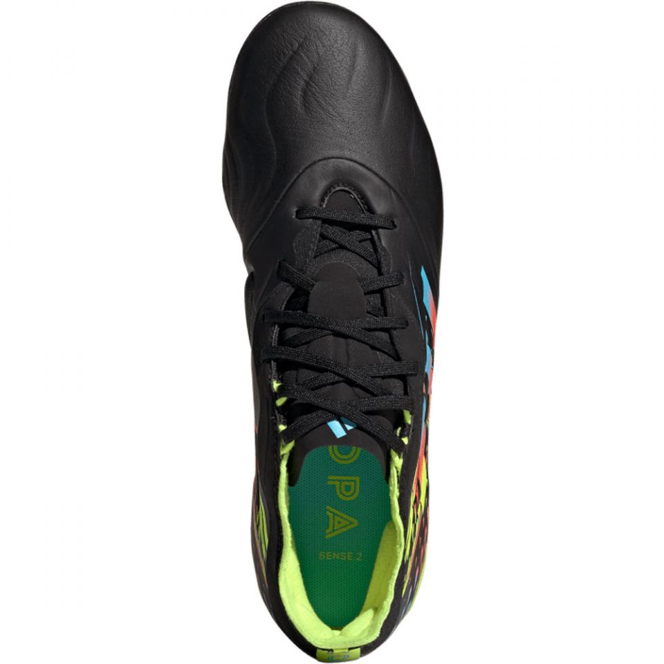 adidas Copa Sense.2 Firm Ground Cleats - Core Black/Bright  display picture 3