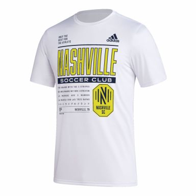 adidas Nashville SC Pregame Tee