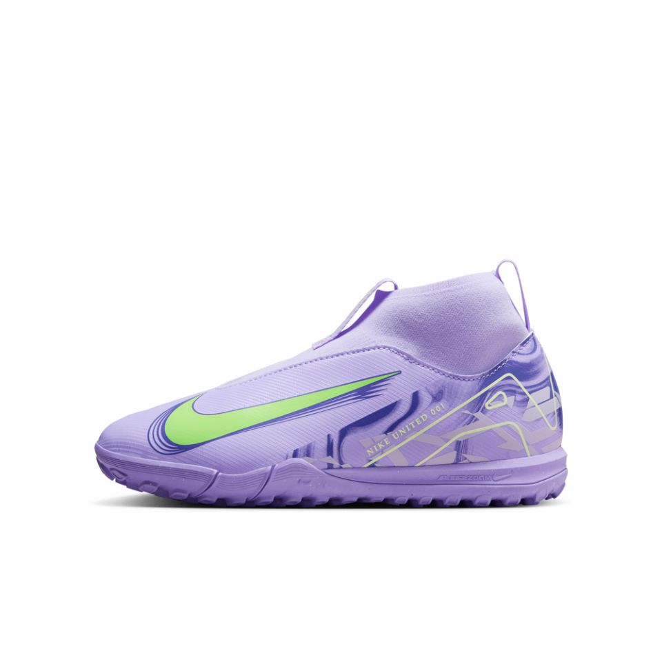 Nike United Junior Zoom Mercurial Superfly 10 Academy TF Soccer Shoes
