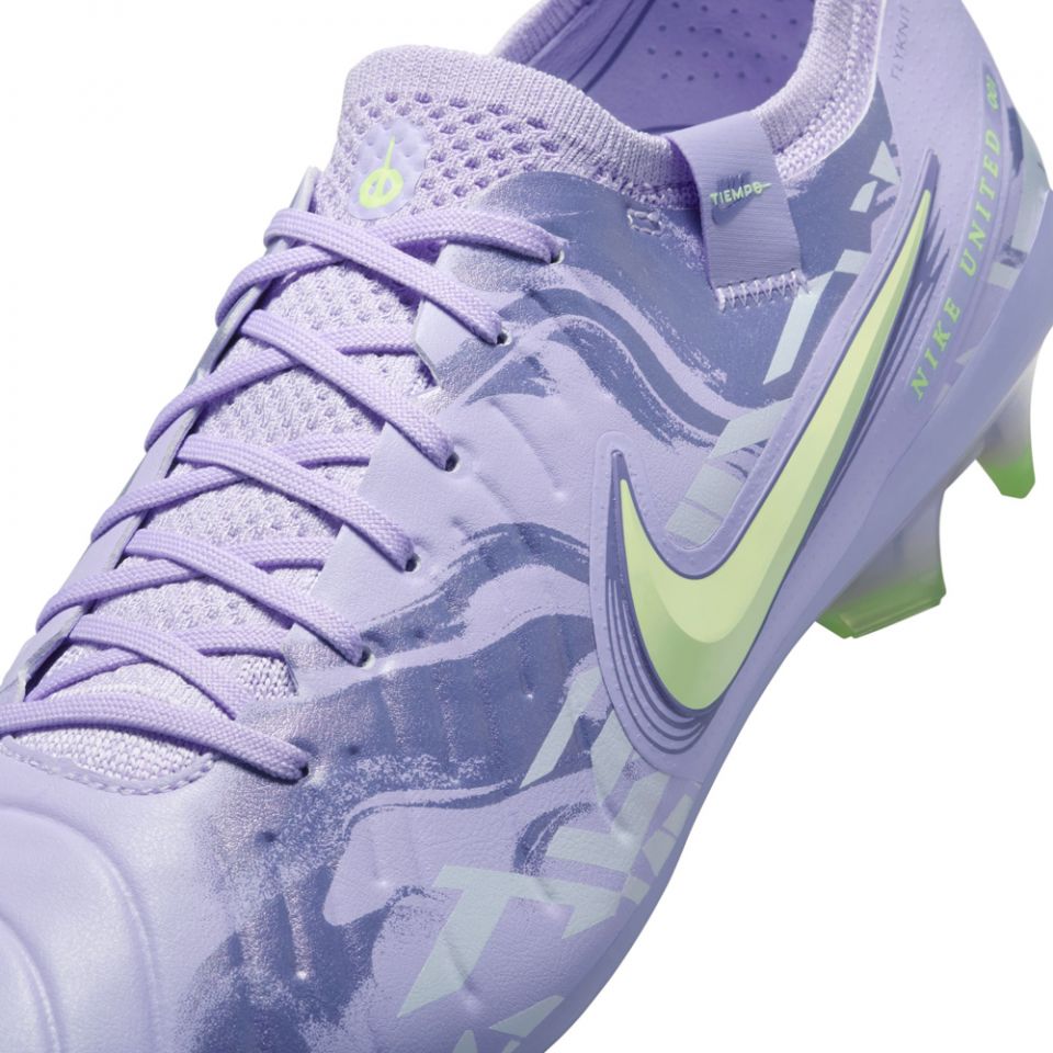 NEW Nike Tiempo Legend 10 Elite FG Soccer Cleats HF1592-500 Size 8.5 Purple Nike Legend 10 Elite Firm Ground Cleats Soccer HF1592-500 Purple main image 4