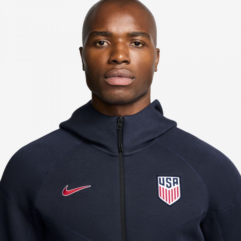 Nike USA Men's Tech Fleece Full-Zip Windrunner Hoodie