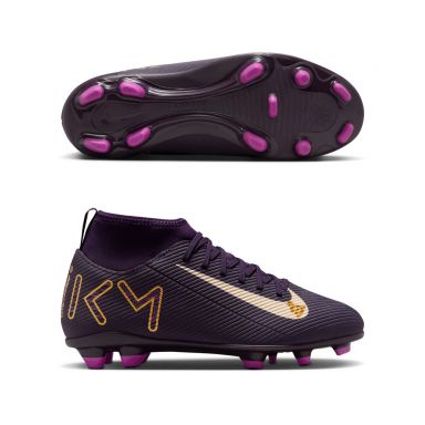 Nike Junior Mercurial Superfly 10 Club KM FG Soccer Cleats | Kylian Mbappe PE