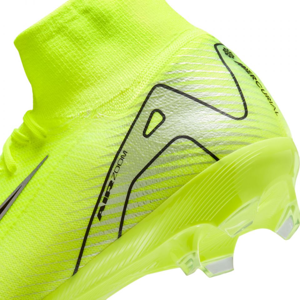 Nike Zoom Superfly Pro FG \'Mad Voltage Pack\' HF9433-700 Cleat size 10.5 Nike Zoom Superfly 10 Pro FG Soccer Cleats | Mad Voltage Pack main image 2