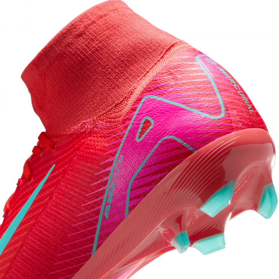 Nike Zoom Mercurial Superfly 10 Pro FG Mad Energy Pack HF9433-800 Men\'s Size 10 Nike Zoom Mercurial Superfly 10 Pro FG Soccer Cleats | Mad  main image 4