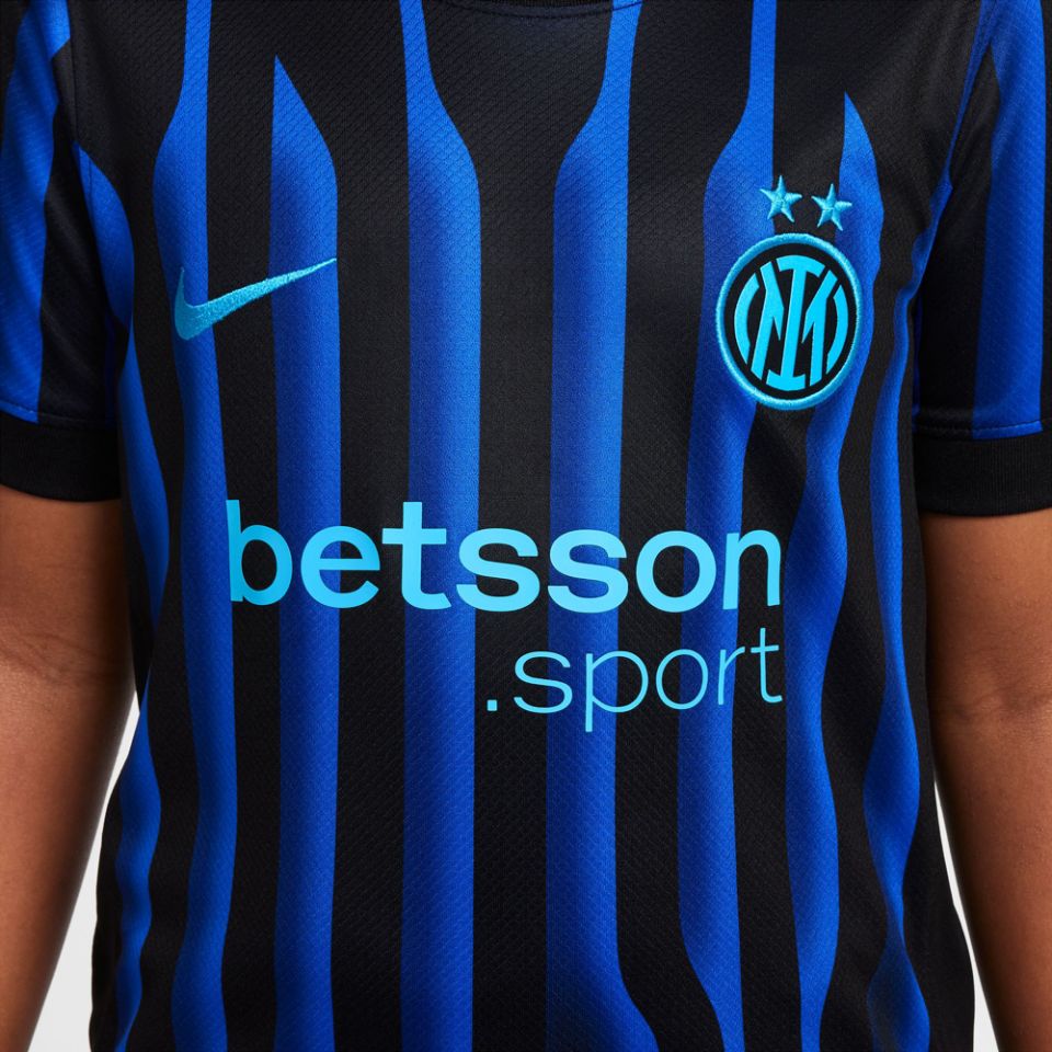Nike Inter Milan CF 2025/26 Youth Stadium Home Jersey