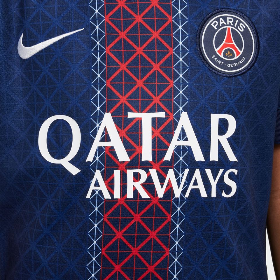 Nike Paris Saint-Germain 2025/26 Youth Stadium Home Jersey