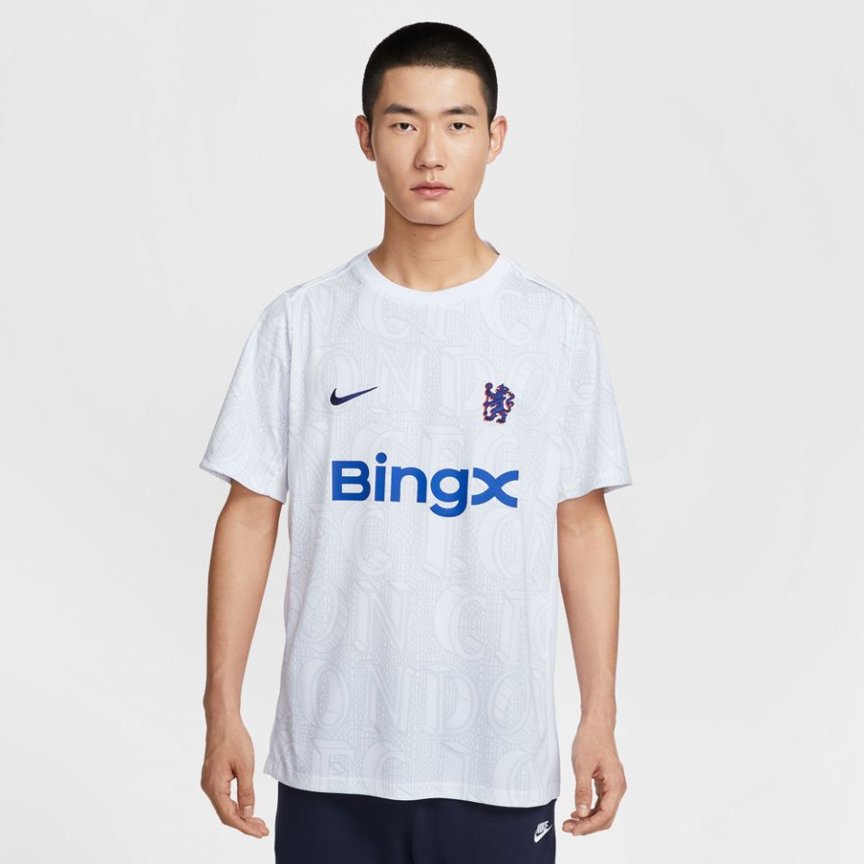 Nike Chelsea FC ホワイトシャツ M Chelsea FC Club Men's Nike Short