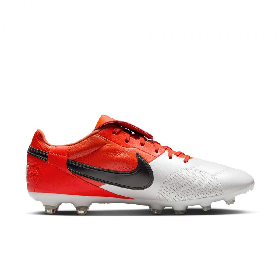 Mens Size 12.5 Nike Premier III FG Soccer Cleats White Orange HM0265 800 Nike Premier III FG Soccer Cleats main image 4