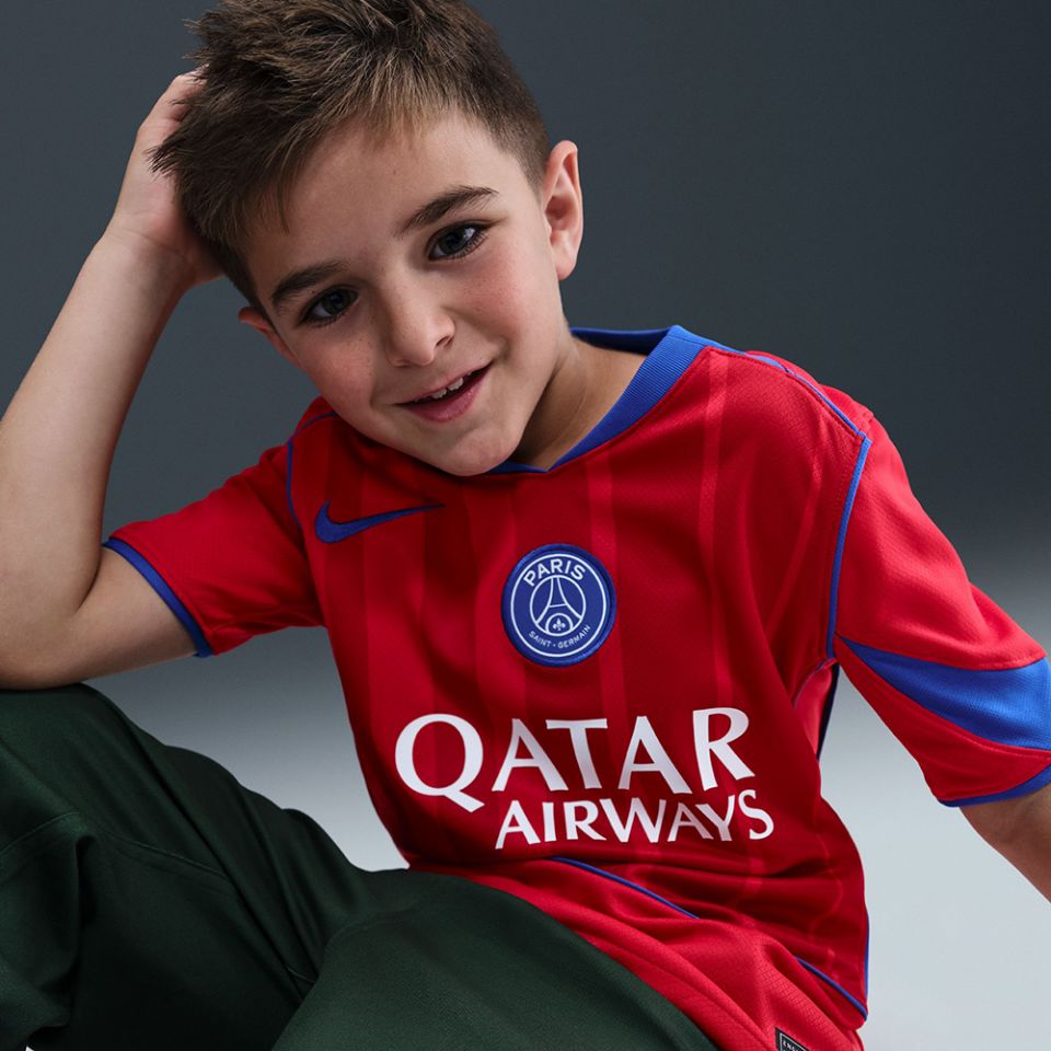 Nike Paris Saint-Germain 2025/26 Youth Stadium Third Jersey