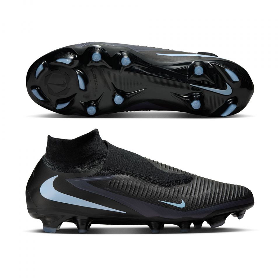 Nike Phantom シルバー/ブラック スパイク Nike Phantom 6 High Elite LV8 Firm-Ground Soccer Cleats. Nike JP