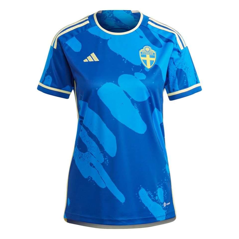 ウェア Ida sply jersey adidas Sweden Women's 2023 Away Jersey - Team Royal Blue