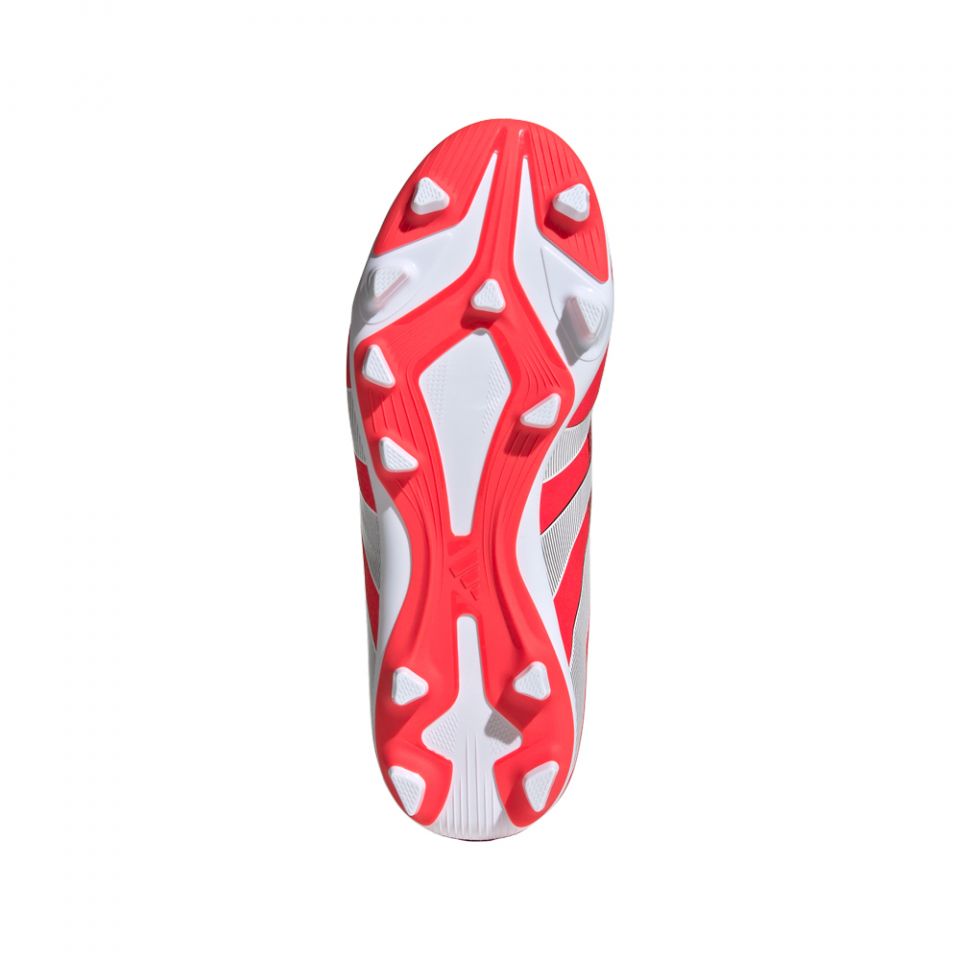 adidas Predator Club Sock FG/MG Junior Soccer Cleats | Pure