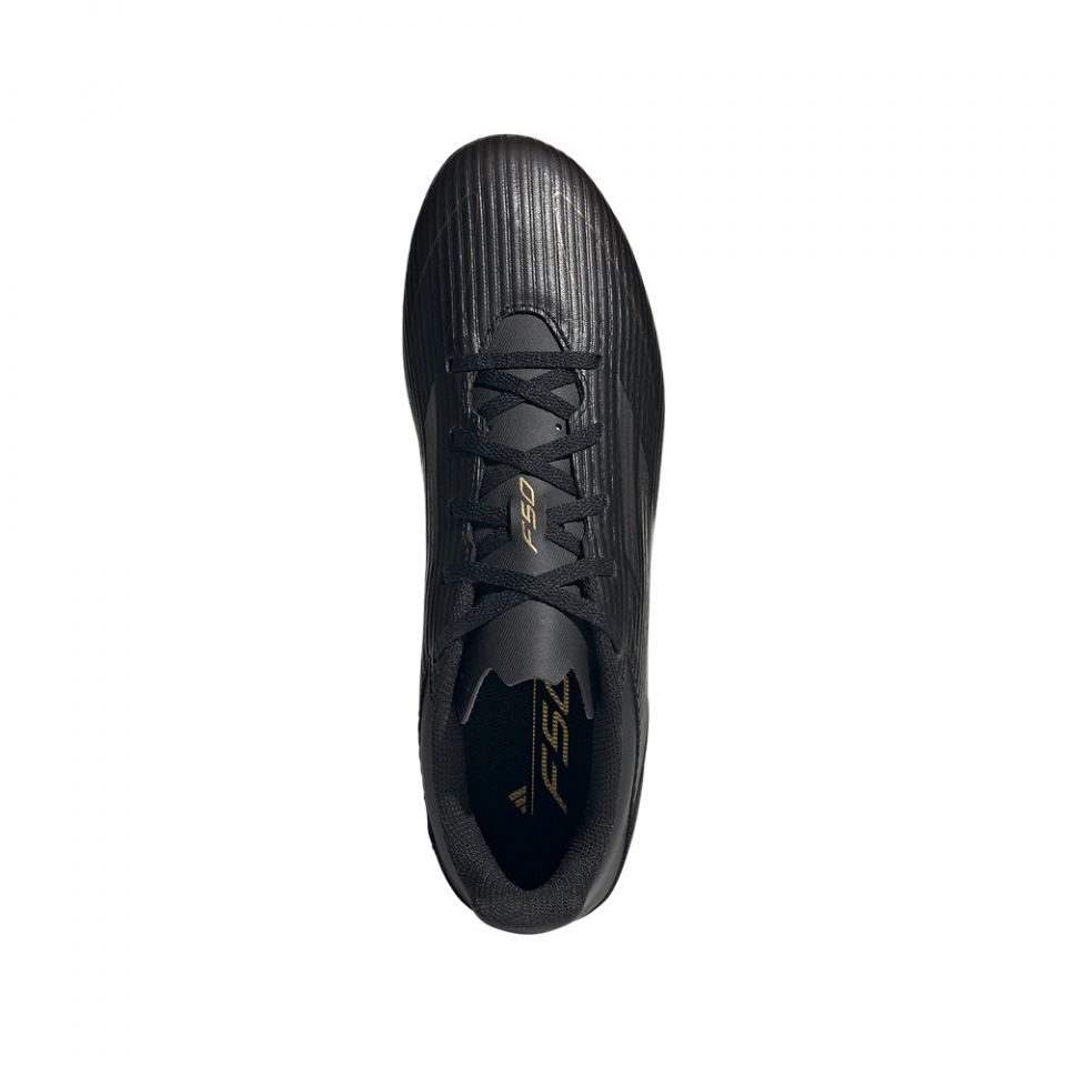 Adidas F50 Club FxG Soccer Cleats Black Gold Metallic IE0614 Mens Size 9 Adidas F50 Club FxG Soccer Cleats Black Gold Metallic IE0614  main image 2