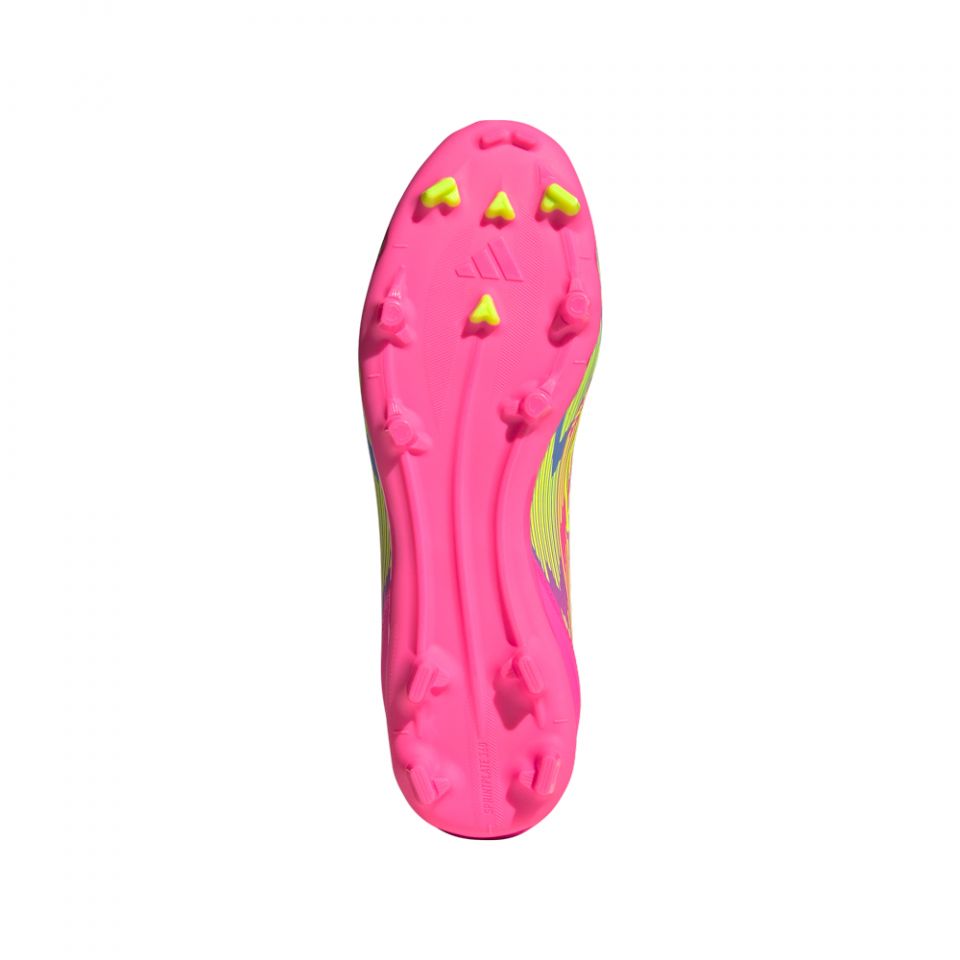 Adidas F50 League FG/MG Soccer Cleats Pink‎ And Yellow Men’s Size 12 IE1291 adidas F50 League FG/MG Soccer Cleats  main image 3
