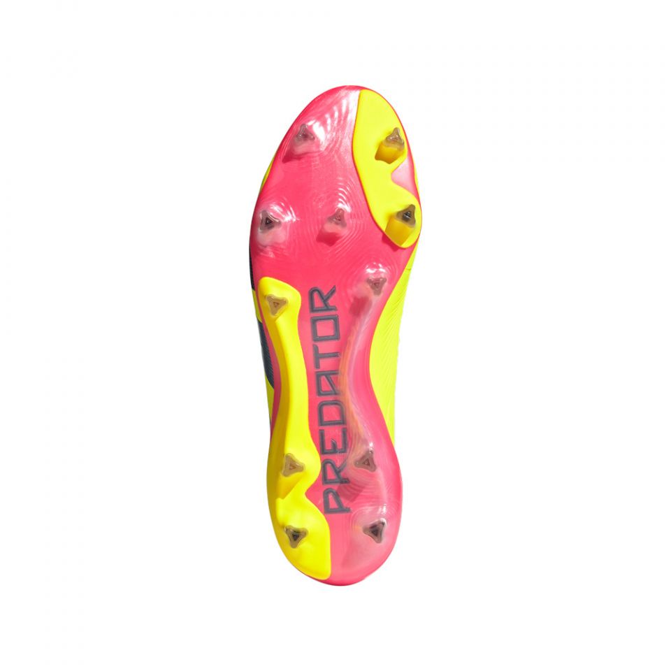 adidas Predator Elite Laceless FG Soccer Cleats | Energy Citrus Pack