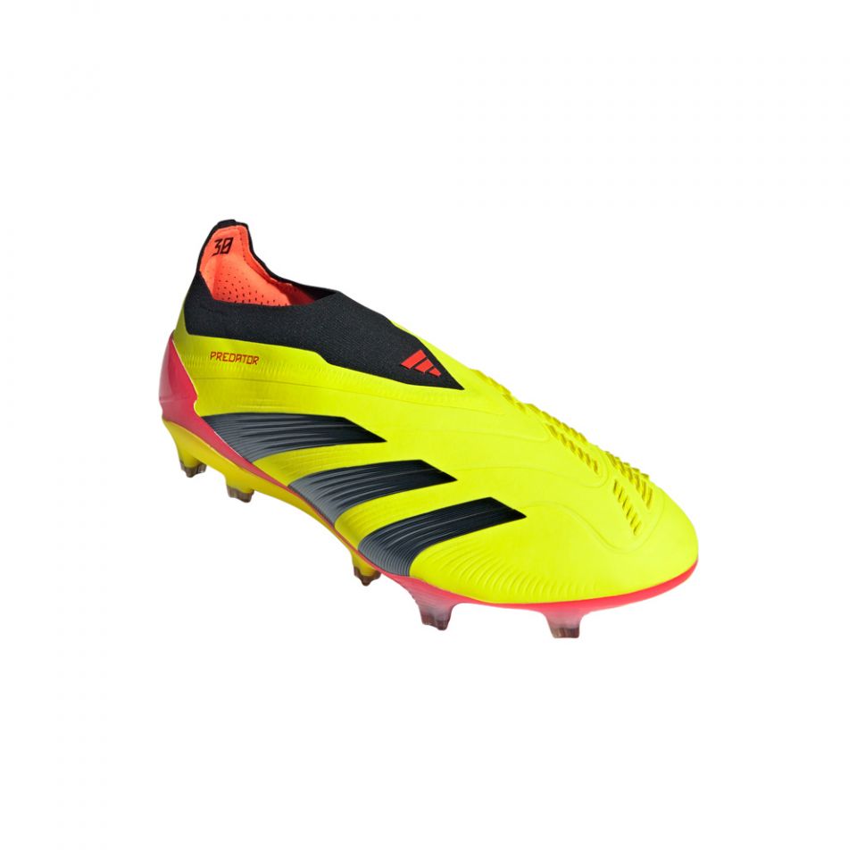 adidas Predator Elite Laceless FG Soccer Cleats | Energy Citrus Pack