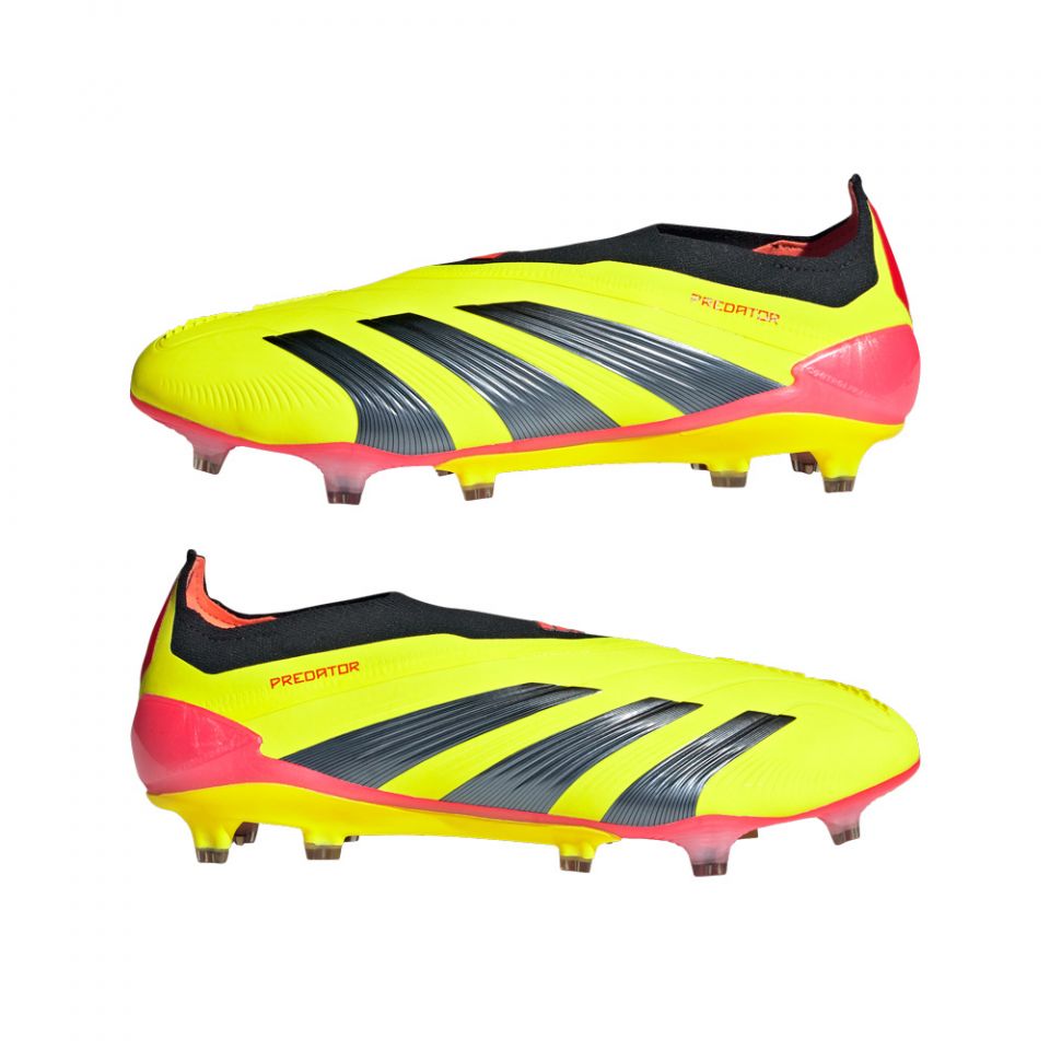 adidas Predator Elite Laceless FG Soccer Cleats | Energy Citrus Pack