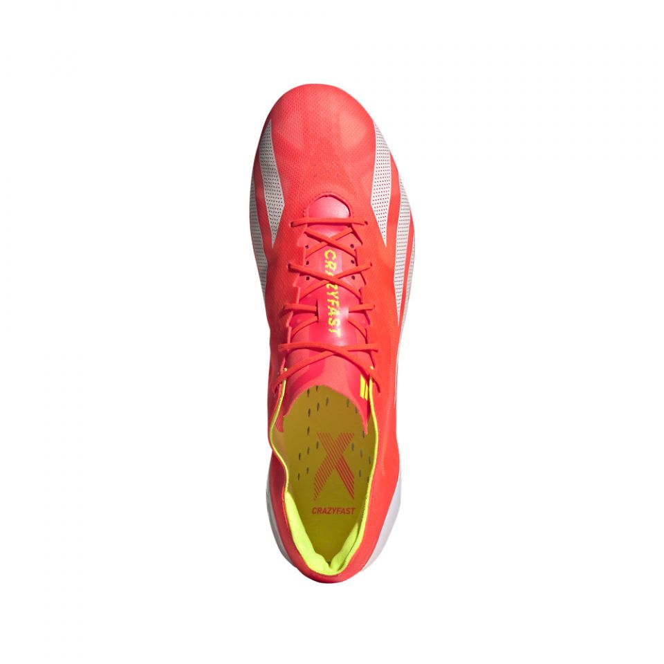 adidas X Crazyfast + FG Soccer Cleats | Energy Citrus Pack display picture 3