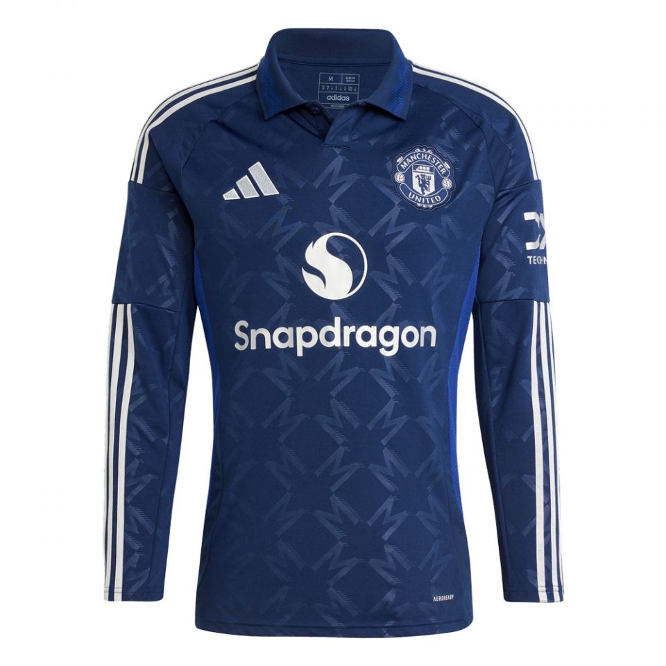 [長袖]24-25 Manchester United アウェイ (US/XL) adidas Manchester United 2024/25 Men's Long Sleeve Away Jersey