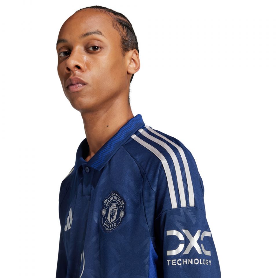 [長袖]24-25 Manchester United アウェイ (US/XL) adidas Manchester United 2024/25 Men's Long Sleeve Away Jersey