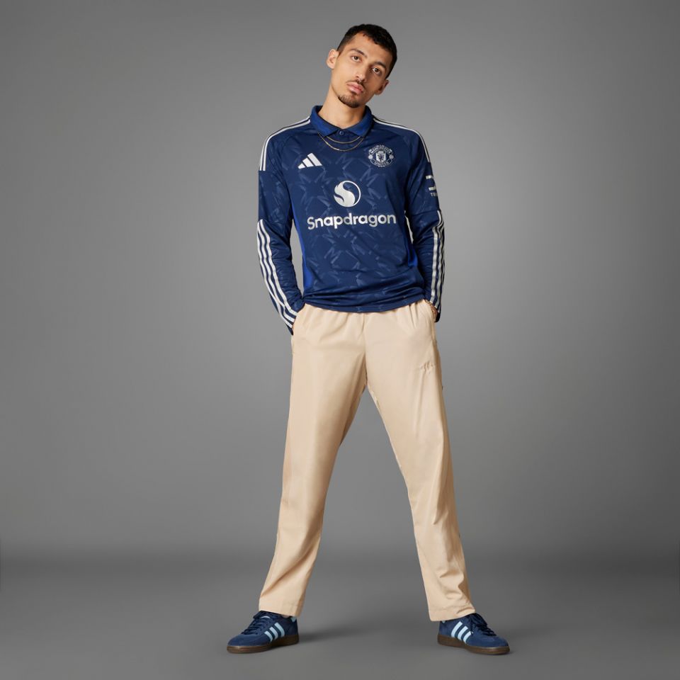 [長袖]24-25 Manchester United アウェイ (US/XL) adidas Manchester United 2024/25 Men's Long Sleeve Away Jersey