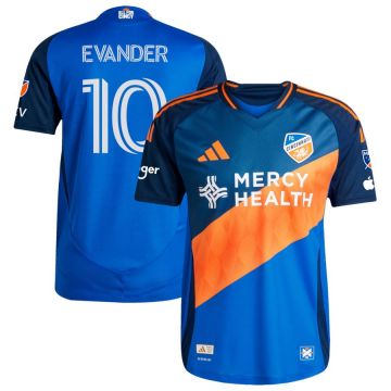 adidas FC Cincinnati 2025/26 Men's Home Jersey EVANDER 10