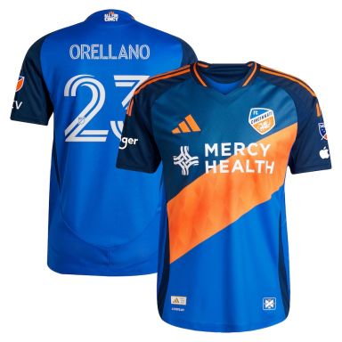 adidas FC Cincinnati 2025/26 Men's Home Jersey ORELLANO 23