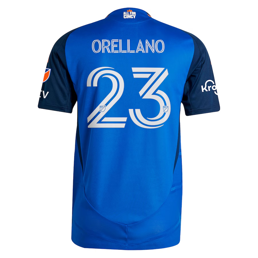 adidas FC Cincinnati 2025/26 Men's Home Jersey ORELLANO 23 - Main Image