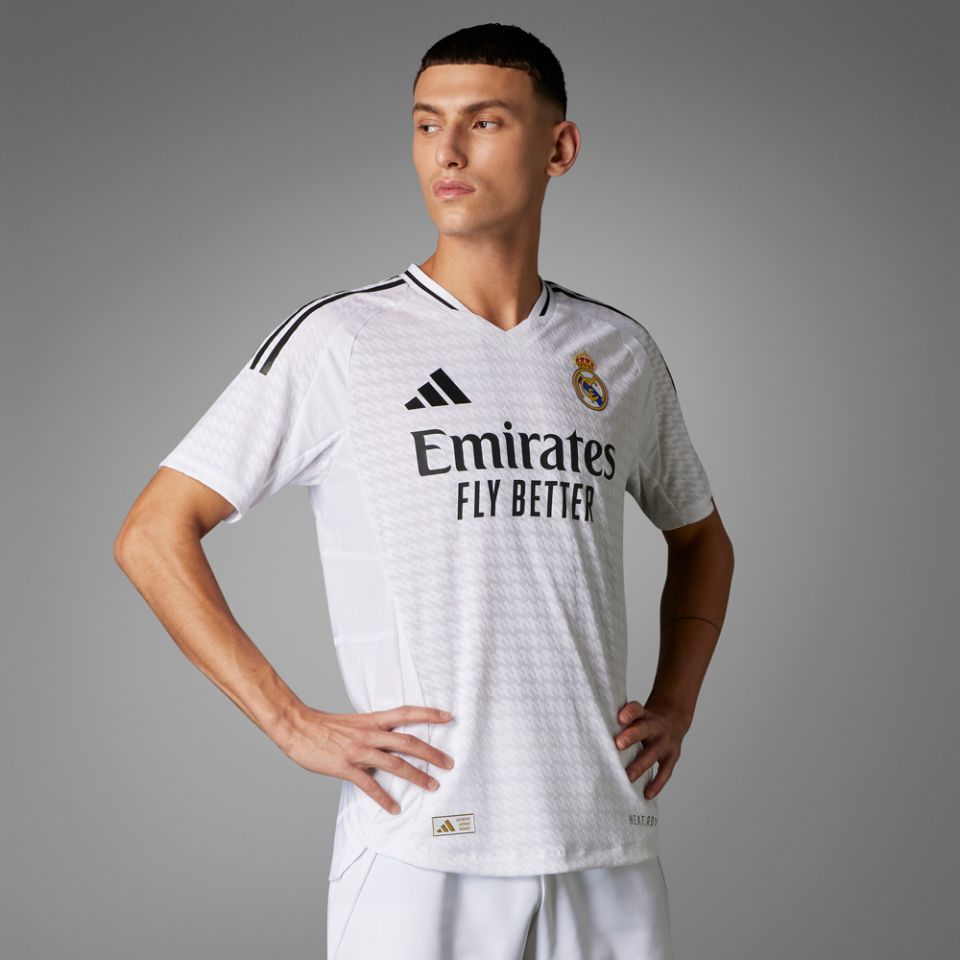 adidas Real Madrid ユニフォーム adidas Real Madrid FC 24/25 Home Jersey LS Replica - White