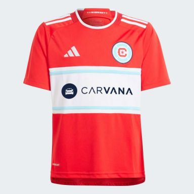 adidas Chicago Fire 2023/24 Youth Home Jersey