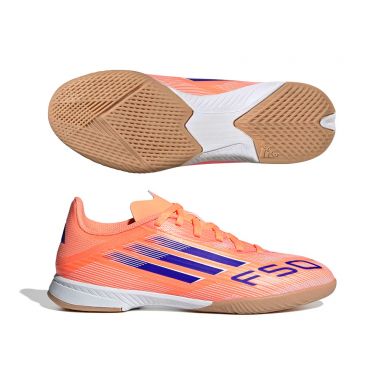 adidas F50 League IN Junior Soccer Shoes | Coral Blaze Pack