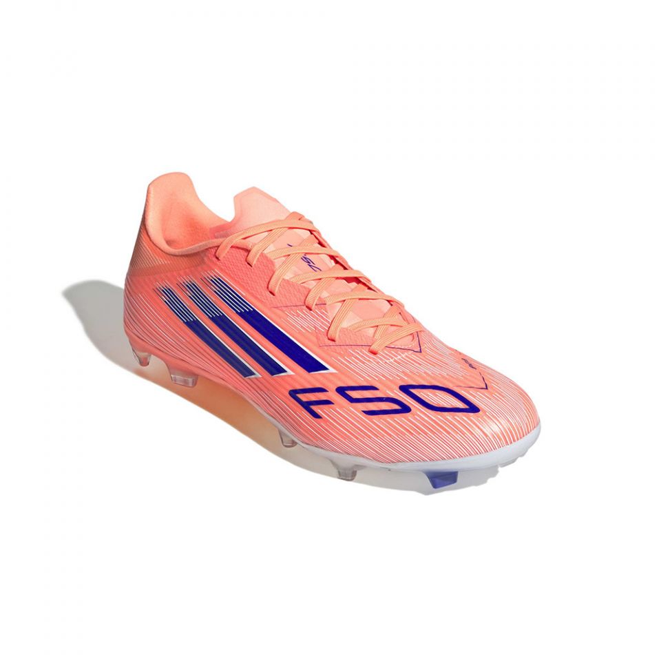 adidas F50 League FG/MG Soccer Cleats | Coral Blaze Pack