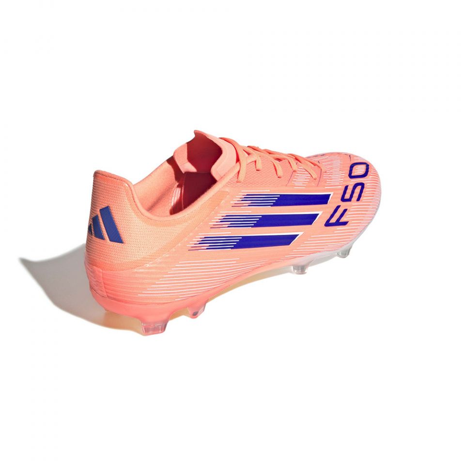 adidas F50 League FG/MG Soccer Cleats | Coral Blaze Pack
