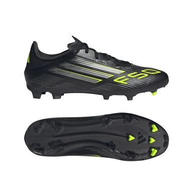 adidas F50 League FG/MG Soccer Cleats | Electric Stealth Pack