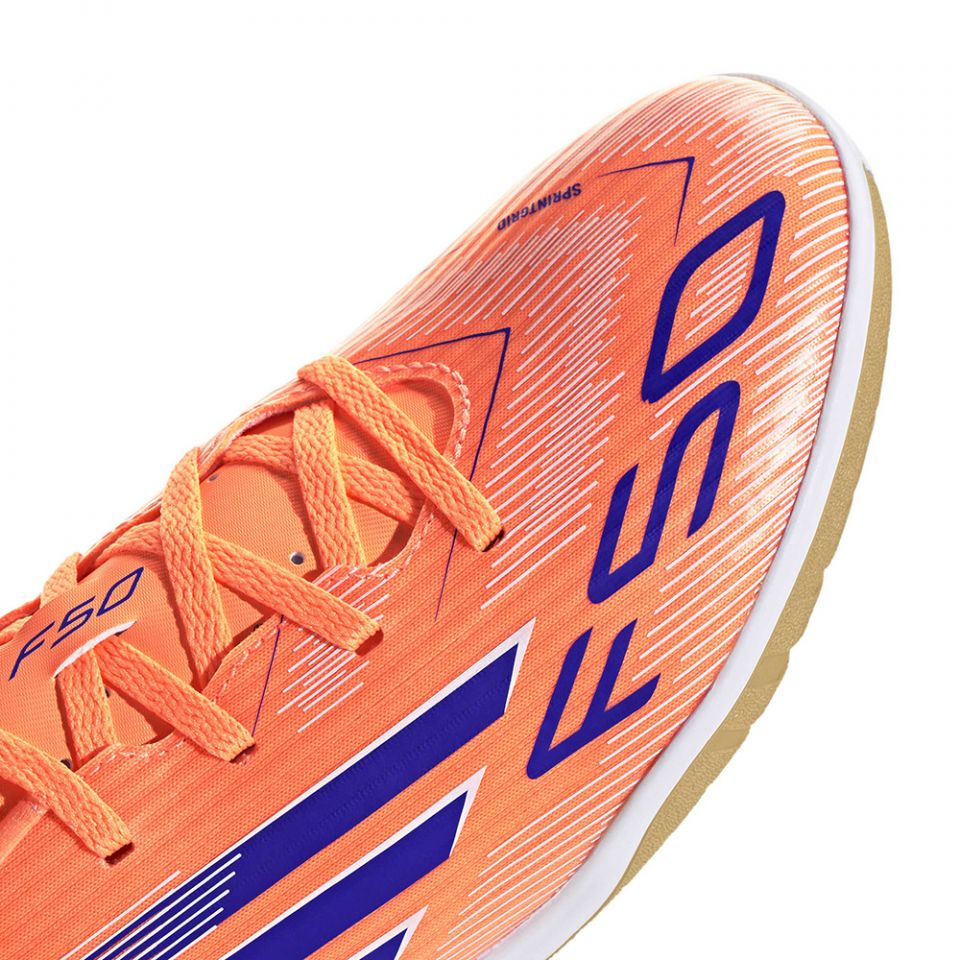 adidas F50 Club IN Soccer Shoes | Coral Blaze Pack