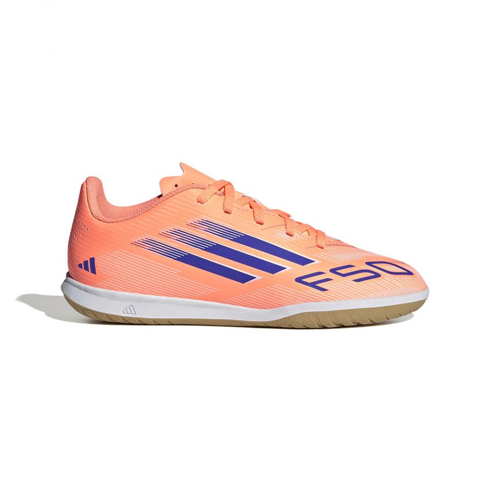 adidas F50 Club IN Junior Soccer Shoes | Coral Blaze Pack