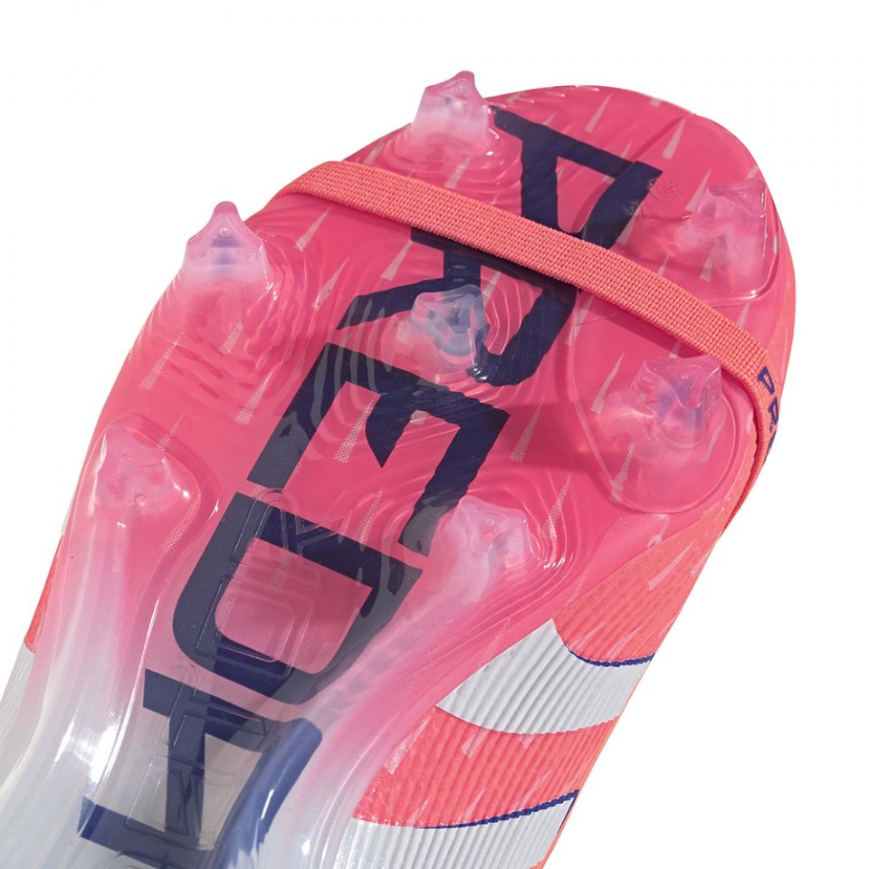adidas Predator Elite FT FG Soccer Cleats | Coral Blaze Pack display picture 1
