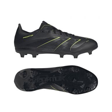 adidas Predator League FG/MG Soccer Cleats | Electric Stealth Pack