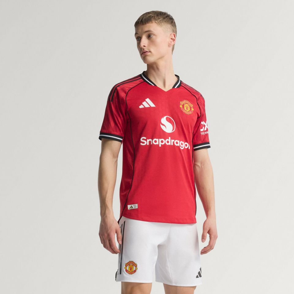 adidas Manchester United FC 2025/26 Men's Authentic Home Jersey