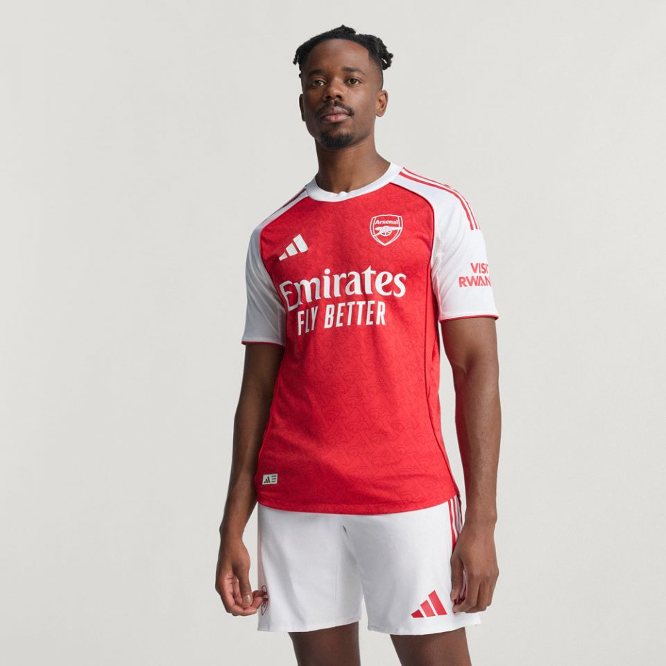 adidas Arsenal FC 2025/26 Men's Authentic Home Jersey