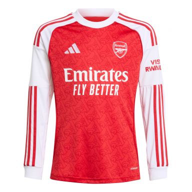 adidas Arsenal FC 2025/26 Youth Long Sleeve Home Jersey