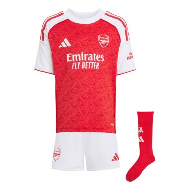 adidas Arsenal FC 2025/26 Children's Mini Home Kit