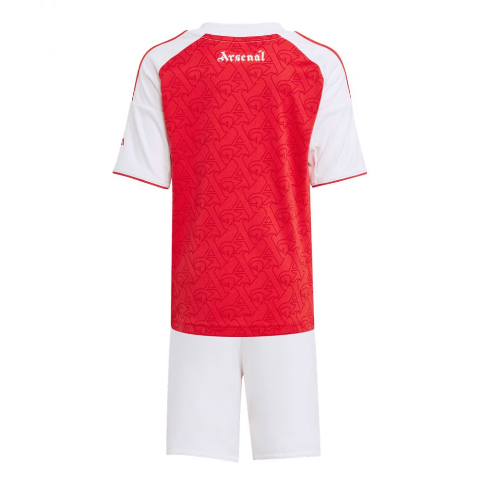 adidas Arsenal FC 2025/26 Children's Mini Home Kit